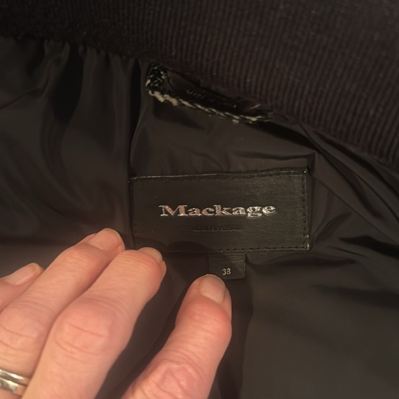 Mackage 🔥Sale🔥black down jacket - Picture 10 of 15